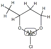 2-Chloro-4-methyl-1,3,2-dioxarsenane Structure