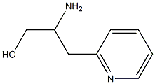 2-氨基-3-(吡啶-2-基)丙醇, 348619-79-4, 结构式