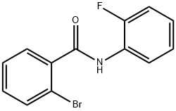2-bromo-N-(2-fluorophenyl)benzamide,349092-55-3,结构式
