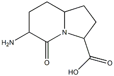 3-인돌리진카르복실산,6-아미노옥타히드로-5-옥소-(9CI)