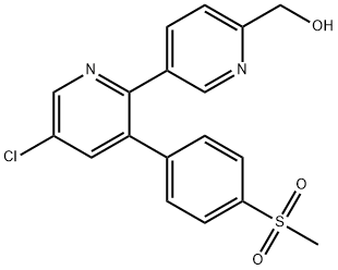 6'-DesMethyl-6'-Methylhydroxy Etoricoxib Structure