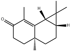 35008-18-5 [1aR,(-)]-1,1aβ,2,3,3a,4,5,7bβ-Octahydro-1,1,3aα,7-tetramethyl-6H-cyclopropa[a]naphthalene-6-one