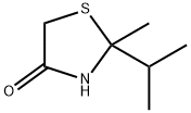 4-Thiazolidinone,2-methyl-2-(1-methylethyl)-(9CI) Structure