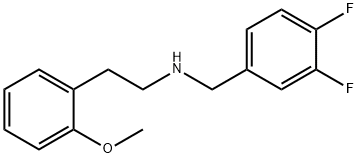 N-(3,4-difluorobenzyl)-2-(2-methoxyphenyl)ethanamine Structure