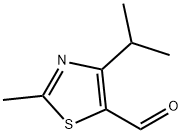5-Thiazolecarboxaldehyde,2-methyl-4-(1-methylethyl)-(9CI) 结构式
