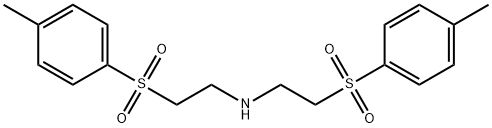 N,N-双(对甲苯磺酰甲基)乙胺,35777-35-6,结构式