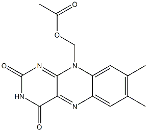 hydroxymethylflavin 结构式