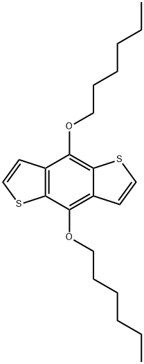 4,8-二己氧基苯并[1,2-B:4,5-B']二噻吩 结构式