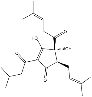 TRANS-ISOHUMULONE 结构式