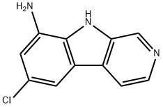 6-chloro-8-aMino-β-carboline Struktur