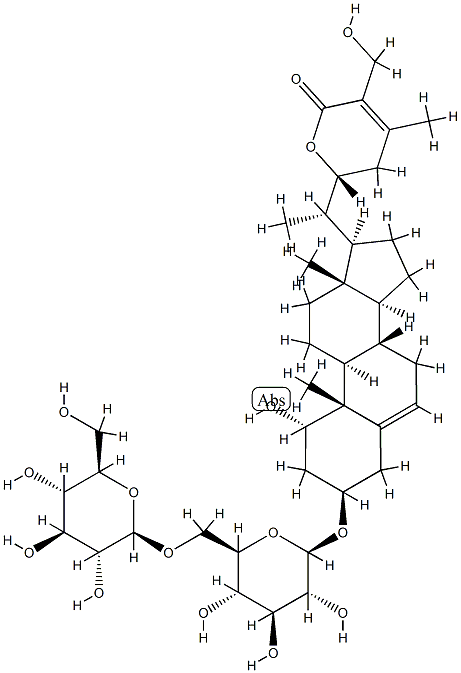 WITHANOSIDE IV, 362472-81-9, 结构式