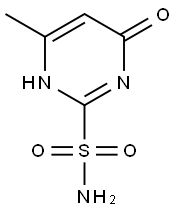 2-Pyrimidinesulfonamide,1,4-dihydro-6-methyl-4-oxo-(9CI) Structure