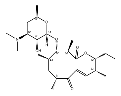 10-Deoxymethymycin Struktur
