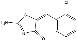 5-(2-chlorobenzylidene)-2-imino-1,3-thiazolidin-4-one|