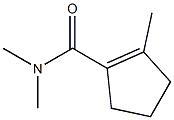 1-Cyclopentene-1-carboxamide,N,N,2-trimethyl-(9CI) Structure