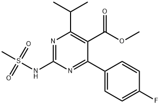 5-Methyl ForMate De(3,5-dihydroxyhept-6-enoate) Rosuvastatin Structure