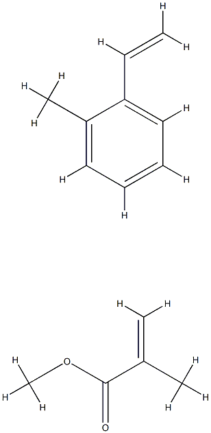 2-Propenoic acid, 2-methyl-, methyl ester, polymer with ethenylmethylbenzene|