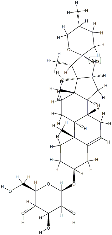 Penogenin 3-glucoside,37341-36-9,结构式