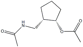 아세트아미드,N-[[(1R,2R)-2-(아세틸옥시)사이클로펜틸]메틸]-,rel-(9CI)