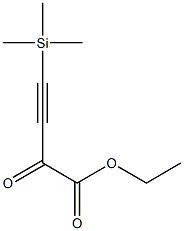 ethyl 2-oxo-4-(trimethylsilyl)but-3-ynoate Struktur