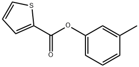 3-methylphenyl 2-thiophenecarboxylate Struktur