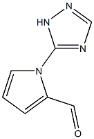 1H-Pyrrole-2-carboxaldehyde,1-(1H-1,2,4-triazol-3-yl)-(9CI) Struktur