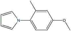 1H-Pyrrole,1-(4-methoxy-2-methylphenyl)-(9CI)|