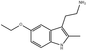 1H-Indole-3-ethanamine,5-ethoxy-2-methyl-(9CI) Structure