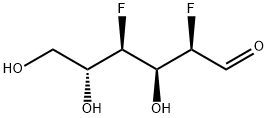 2,4-二脱氧-2,4-二氟-D-葡萄糖, 38711-44-3, 结构式