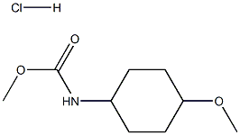 Methyl cis-4-Methoxy-cyclohexanc-1-aMinocarboxylate hydrochloride Struktur