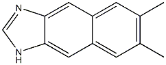 1H-Naphth[2,3-d]imidazole,6,7-dimethyl-(9CI) 结构式