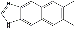 1H-Naphth[2,3-d]imidazole,6,7-dimethyl-(9CI),38837-60-4,结构式