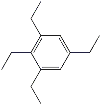 1,2,3,5-tetraethylbenzene Struktur