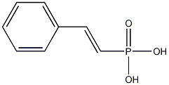 styrene, monophosphono derivative 结构式