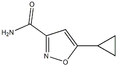 3-Isoxazolecarboxamide,5-cyclopropyl-(9CI),38955-40-7,结构式