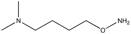 1-Butanamine,4-(aminooxy)-N,N-dimethyl-(9CI) Struktur