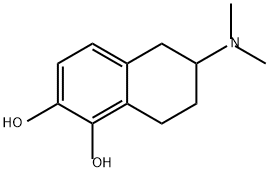 1,2-Naphthalenediol,6-(dimethylamino)-5,6,7,8-tetrahydro-(9CI) Structure