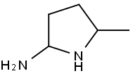 2-Pyrrolidinamine,5-methyl-(9CI) 结构式