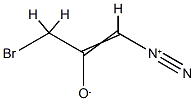 Propanal,  3-bromo-2-oxo-,  one 结构式