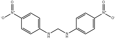 N,N'-Methylenebis(4-nitroaniline) Struktur