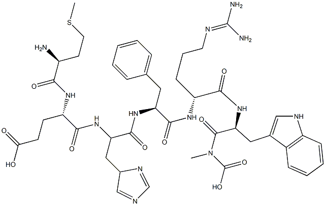 ACTH (4-10), Phe(7)- 化学構造式