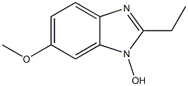 1H-Benzimidazole,2-ethyl-1-hydroxy-6-methoxy-(9CI)|