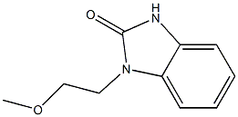 2H-Benzimidazol-2-one,1,3-dihydro-1-(2-methoxyethyl)-(9CI) Struktur