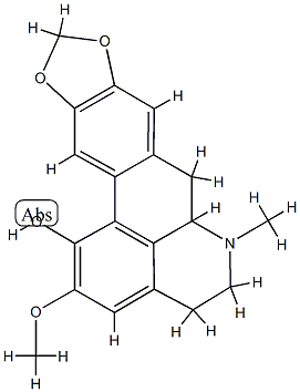 南天竹鹼, 40766-67-4, 结构式