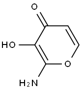 4H-Pyran-4-one,2-amino-3-hydroxy-(9CI) Structure