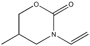 2H-1,3-Oxazin-2-one,3-ethenyltetrahydro-5-methyl-(9CI) Struktur