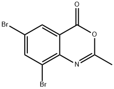 6,8-dibromo-2-methyl-4H-3,1-benzoxazin-4-one