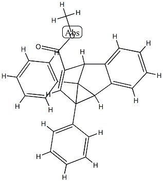 40897-24-3 2a,2b,6b,6c-Tetrahydro-2a,6c-diphenylbenzo[a]cyclopropa[cd]pentalene-1-carboxylic acid methyl ester