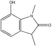 412283-83-1 2H-Indol-2-one,1,3-dihydro-7-hydroxy-1,3-dimethyl-(9CI)