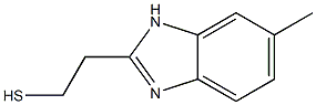 1H-Benzimidazole-2-ethanethiol,5-methyl-(9CI) Structure